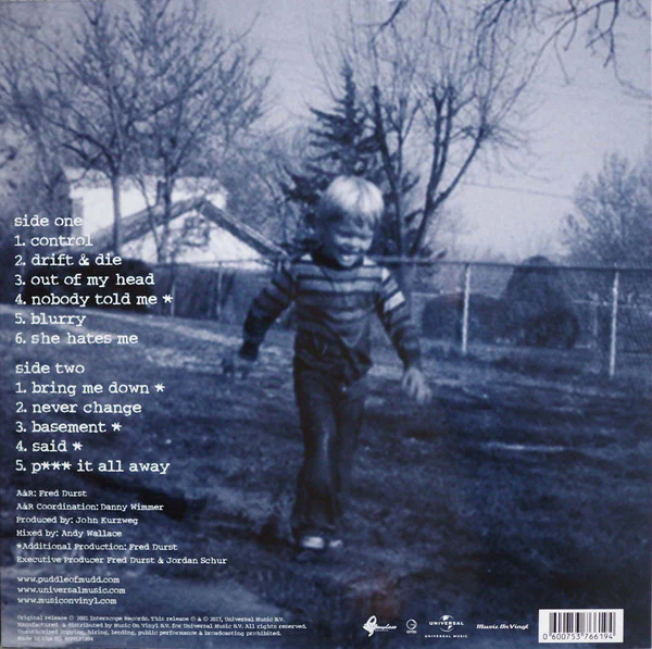 PUDDLE OF MUDD, Come Clean (Music On Vinyl; MOVLP1894, Europe 2017 Reissue, Insert, 180 Gram Vinyl) LP VG+/VG+ - Image 2