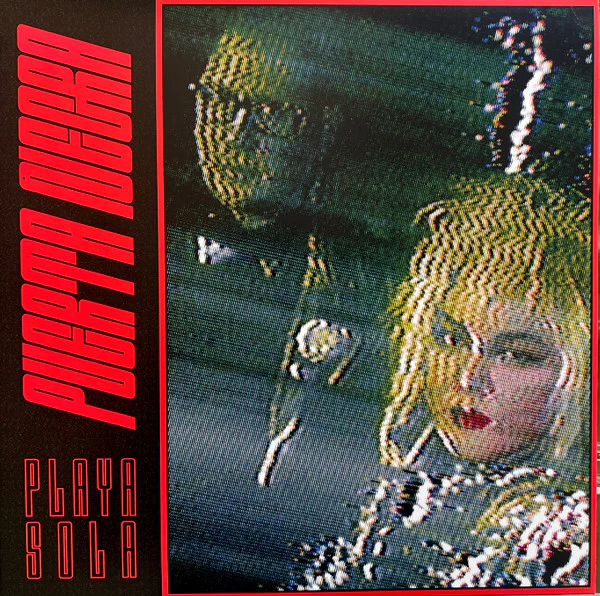 PUERTA NEGRA, Playa Sola (Synthicide; Syn013, US 2023, Insert) 12" EP VG/VG+
