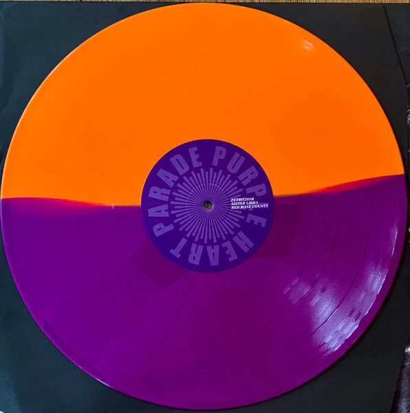 PURPLE HEART PARADE, Desolation Angel (Club AC30; AC3016074, UK 2020, Picture Sleeve, Orange/Purple Vinyl) 12" VG+/VG - Image 3