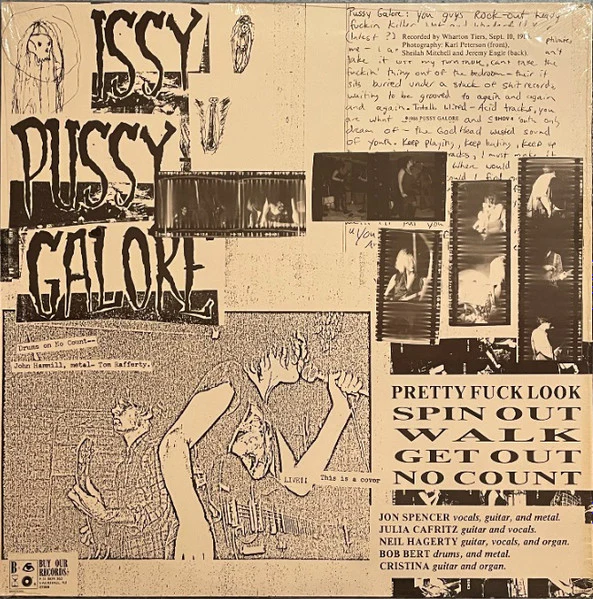 PUSSY GALORE, Pussy Gold 5000 (Buy Our Records; BOR 12-010, US 1987, Picture Sleeve, Limited Edition of 3,000) 12" EP VG/VG+ - Image 2