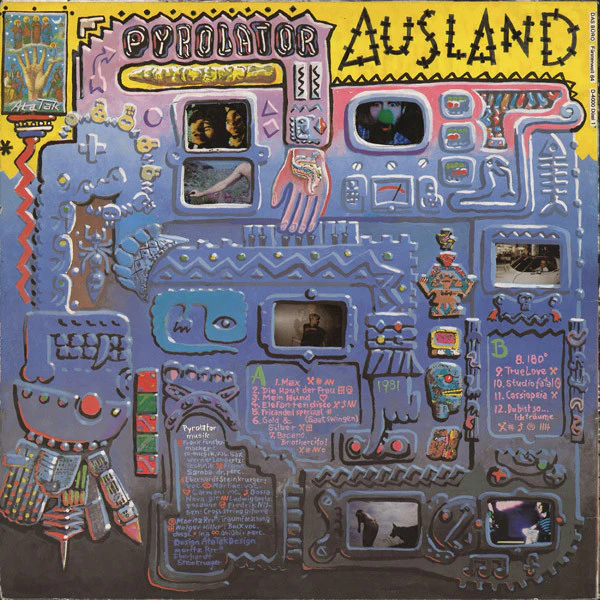 PYROLATOR, Ausland (Ata Tak; WR10, Germany 1981) LP VG+/VG+ - Image 2