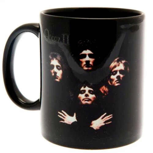 QUEEN, Mug (, , Black Mug With Colour Print) Accessories NEW/NEW