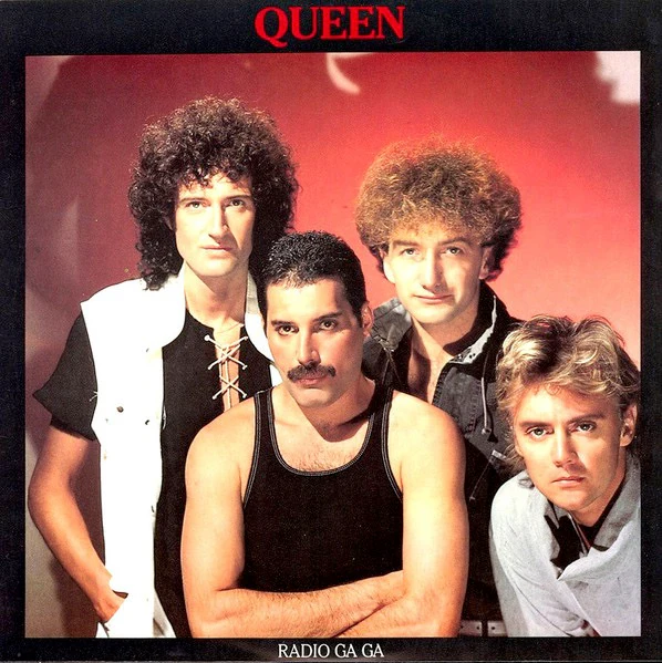 QUEEN, Radio Ga Ga (EMI; 12QUEEN1, UK 1984, Picture Sleeve) 12" VG/VG