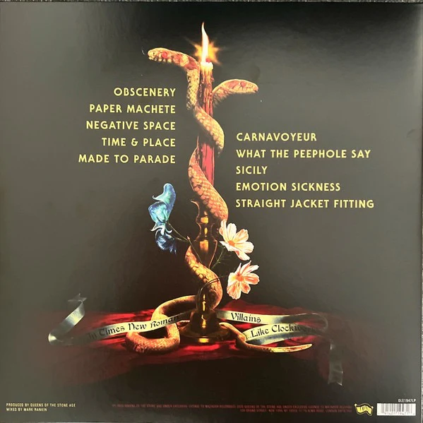 QUEENS OF THE STONE AGE, In Times New Roman... (Matador; OLE1947LPE2, UK 2023, Gatefold, 2 Inserts, White Vinyl), SALE - Up to 50% Off the Original Price  2xLP VG+/VG+ - Image 2
