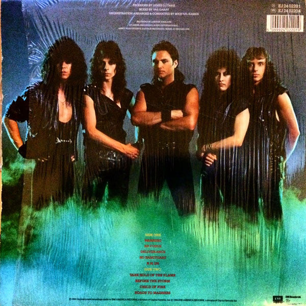 QUEENSRYCHE, The Warning (EMI America ; EJ 24 02201, UK 1984, Inner) LP VG+/VG - Image 2