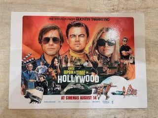 QUENTIN TARANTINO, Once Upon A Time In Hollywood (Sony Pictures; 11414471-1, Europe 2019, Steelbook, With Odeon Leicester Square Cinema Ticket) Blu-Ray VG+/VG+ - Image 2