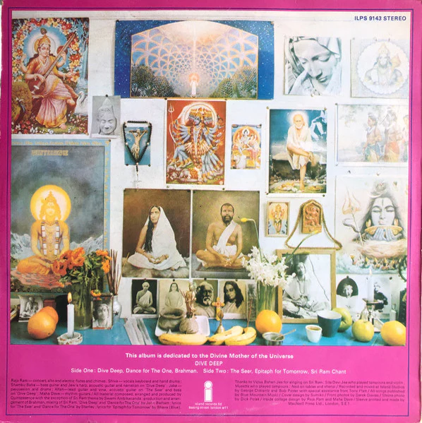 QUINTESSENCE, Dive Deep (Island Records; ILPS 9143, UK 1970s reissue, Inner), SALE - Up to 50% Off the Original Price LP VG/VG - Image 2