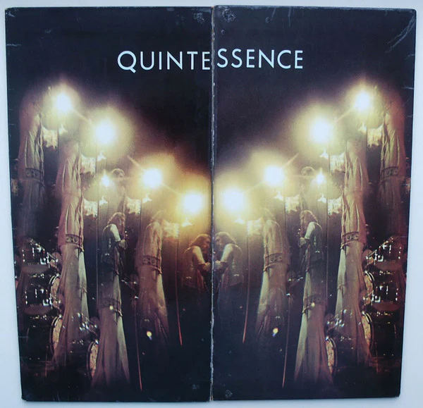 QUINTESSENCE, Quintessence (Island Pink Rim; ILPS9128, UK 1970s Reissue, Laminated Tri-Fold Sleeve) LP VG/EX