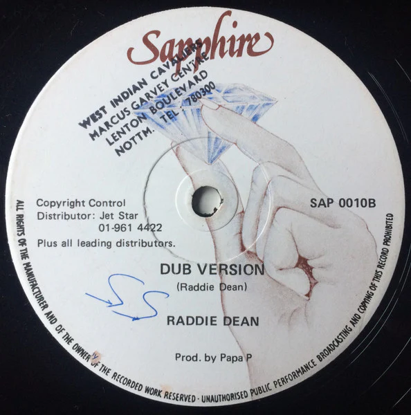 RADDIE DEAN, Party Night (Sapphire; SAP 0010, UK , Generic Sleeve), SALE - Up to 50% Off the Original Price  12" /G+ - Image 2