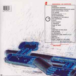 RADIOHEAD, OK Computer OKNOTOK 1997 - 2017 (XL; XLLP868X, UK 2017 Reissue, Gatefold, 3 Inners, Limited 180 Gram Blue Opaque Vinyl) 3xLP VG+/VG+ - Image 2