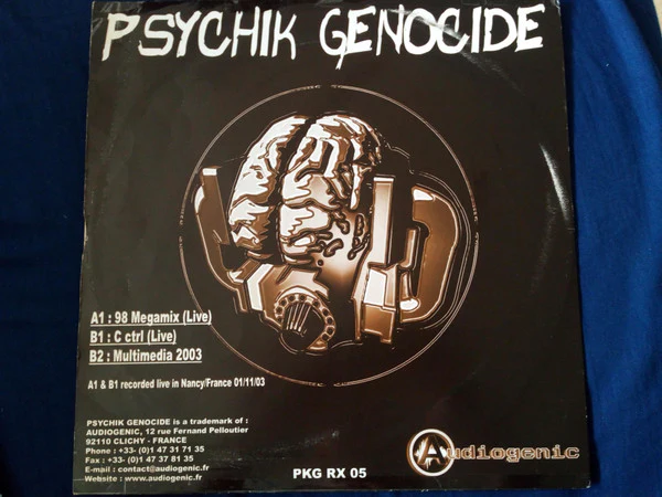 RADIUM, LiveXtrax EP (Psychik Genocide; PKGRX 05, France 2004) 12" VG/VG - Image 2