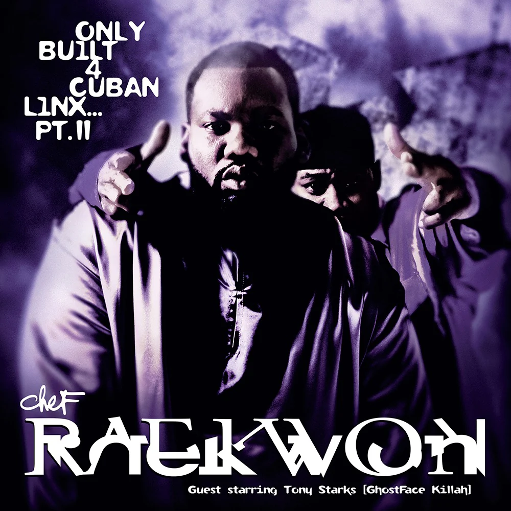 RAEKWON, Only Built 4 Cuban Linx... Pt. II (Fat Beats; CHEF001VAR, UK 2025 Reissue, Insert, Half-and-half Purple & Yellow With Black Splatter Vinyl, OBI Strip), SALE - Up to 50% Off the Orig 2xLP NEW/NEW
