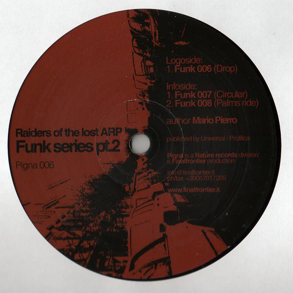 RAIDERS OF THE LOST ARP, Funk Series Pt.2 (Pigna Records; Pigna 006, Italy 2004, Company Sleeve), SALE - Up to 50% Off the Original Price  12" VG/VG