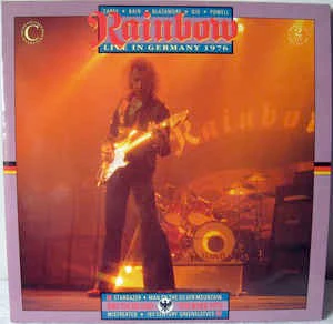 RAINBOW, Live In Germany 1976 (Connoisseur Collection; DP VSOP LP 155, UK 1990, Booklet, Limited Edition) 2xLP VG/VG+
