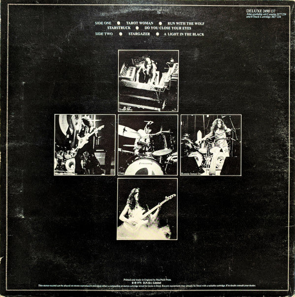RAINBOW, Rainbow Rising (Polydor ; 2490 137, UK 1976, Gatefold) LP VG/VG+ - Image 2