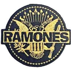 RAMONES, Gold Seal Patch (, China ) Accessories NEW/NEW