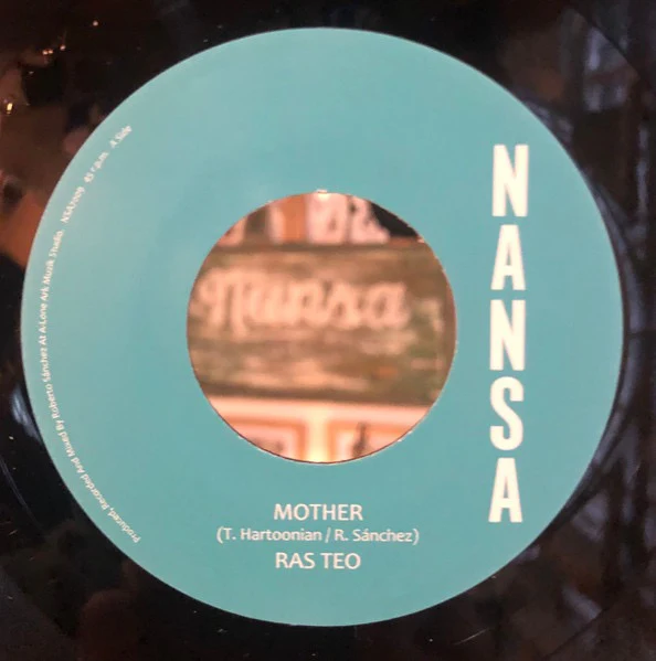 RAS TEO / LONE ARK RIDDIM FORCE, Mother / Mamma Dub (Nansa; NSA7009, Spain 2022, Card Sleeve) 7" VG+/VG+