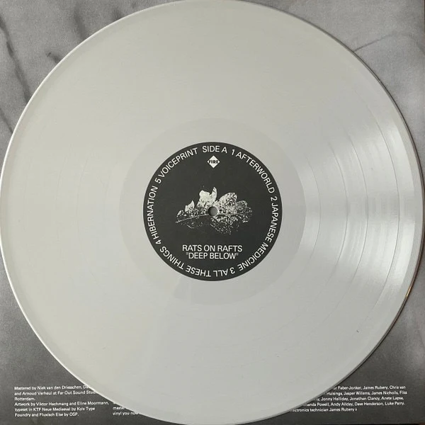 RATS ON RAFTS, Deep Below (Fire Records; FIRELP712, Netherlands 2025, Limited Edition,  Light Grey Sleeve, Grey Vinyl), SALE - Up to 50% Off the Original Price  LP NEW/NEW - Image 3