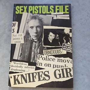 RAY STEVENSON, Sex Pistols File (Omnibus Press; , UK ) Book G/G+