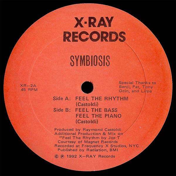 RAYMOND CASTOLDI, Symbiosis (X-Ray Records; XR-2, US 1992, Plain Sleeve) 12" /VG+