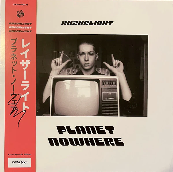 RAZORLIGHT, Planet Nowhere (V2 records; 0711297922783, UK 2024, Inner, Pink Vinyl, Ltd to 300, hand numbered, with Signed Obi) LP VG+/VG+