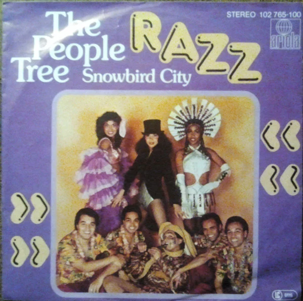 RAZZ, The People Tree / Snowbird City (Ariola; 102.765, Netherlands 1981, Picture Sleeve), SALE - Up to 50% Off the Original Price  7" EX/EX