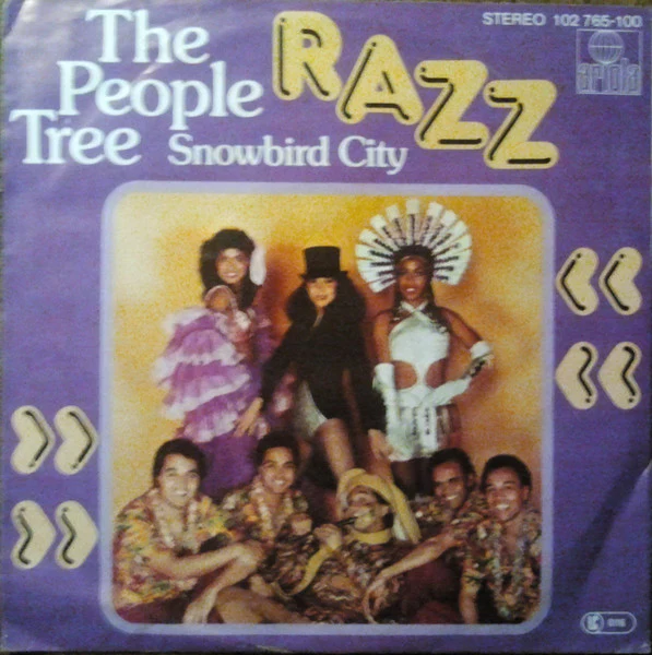 RAZZ, The People Tree / Snowbird City (Ariola; 102.765, Netherlands 1981, Picture Sleeve), SALE - Up to 50% Off the Original Price  7" EX/EX - Image 2