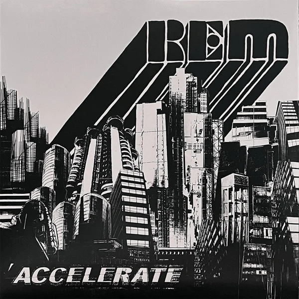 R.E.M., Accelerate (Craft Recordings; CR00550, US 2023 Reissue, Insert, 180 Gram Black & White Marble Vinyl) LP VG+/VG+