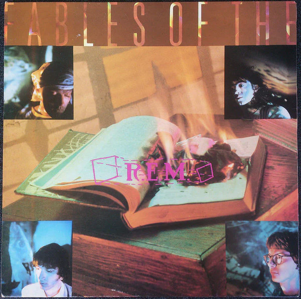 R.E.M., Fables Of The Reconstruction / Reconstruction Of The Fables (I.R.S. Records; MIRF 1003, UK 1985, Inner, Made In England Rim Text) LP VG+/VG