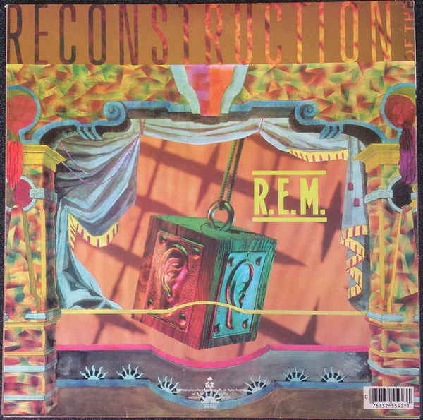 R.E.M., Fables Of The Reconstruction / Reconstruction Of The Fables (I.R.S. Records; MIRF 1003, UK 1985, Inner, Made In England Rim Text) LP VG+/VG - Image 2