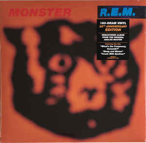 R.E.M., Monster (Craft Recordings; 7211148, Europe 2019, Insert, 180 Gram Vinyl) LP NEW/NEW