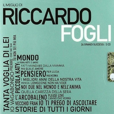 RICCARDO FOGLI, Il Meglio Di Riccardo Fogli (Nar International; NAR 107112, Italy 2011, Double CD Case) 2xCD VG+/VG+