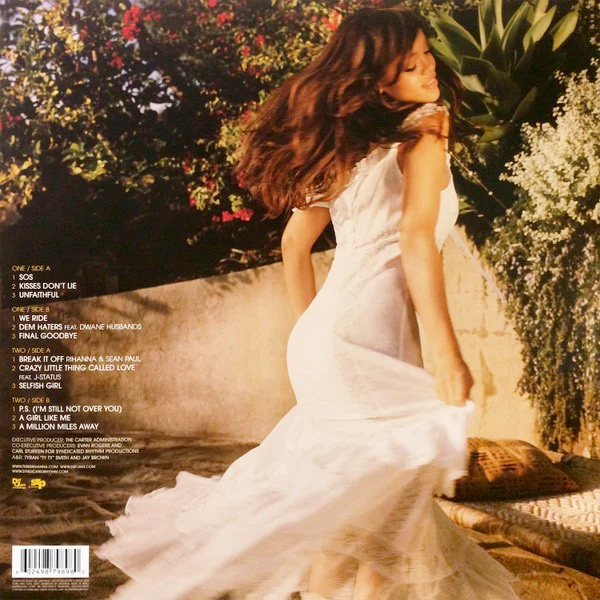 RIHANNA, A Girl Like Me (Def Jam Recordings; B0006165-01 LP01, US 2006, Insert, Stereo) 2xLP VG/VG+ - Image 2