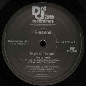 RIHANNA, Music Of The Sun (Def Jam Recordings ; B0004937-01, US 2005, Insert) 2xLP VG/VG - Image 3