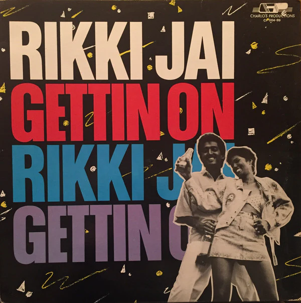 RIKKI JAI, Gettin On / Sumintra (Charlo's Productions ; CP 004-89, 1989, Picture Sleeve), SALE - Up to 50% Off the Original Price 12" VG+/M