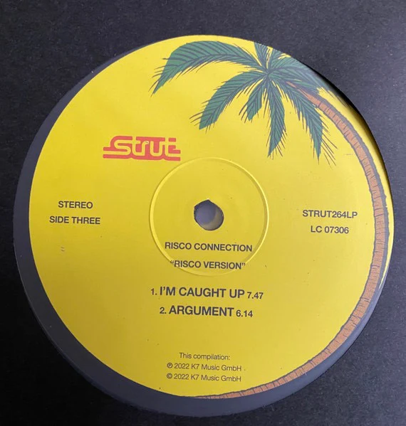 RISCO CONNECTION, Risco Version (Strut; STRUT264LP, Europe 2022, Black Inners & Insert) 3xLP VG/VG+ - Image 3