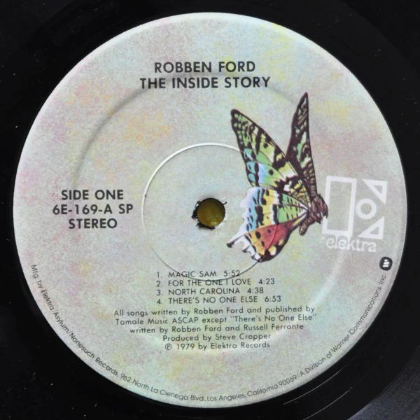 ROBBEN FORD, The Inside Story (Elektra; 6E-169, US 1979, Inner) LP VG/VG - Image 3