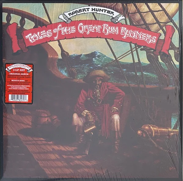 ROBERT HUNTER, Tales Of The Great Rum Runners (Rhino Records; R1 726490, US 2024 Reissue, Insert) 2xLP EX/VG+