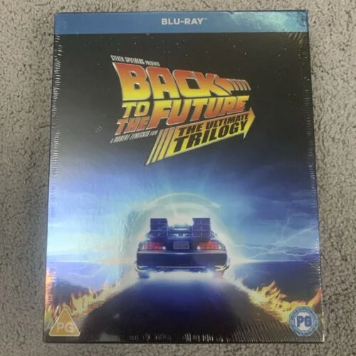 ROBERT ZEMECKIS, Back To The Future - The Ultimate Trilogy (Universal; , Europe 2020 Reissue, Slipcase) 4xBlu-Ray VG+/VG+
