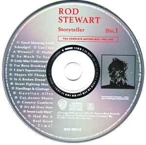 ROD STEWART, Storyteller - The Complete Anthology: 1964 - 1990 (Warner Bros. Records; 7599-25987-2, Europe 1989, Box Set, Booklet) 4xCD VG/VG+ - Image 2
