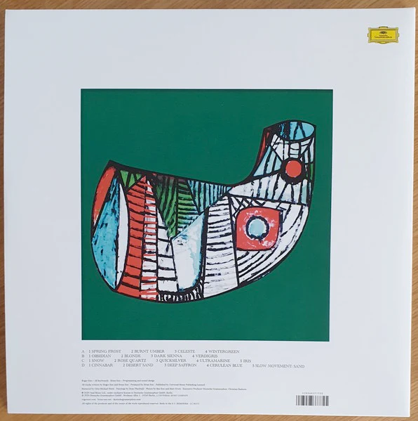 ROGER ENO AND BRIAN ENO, Mixing Colours (Deutsche Grammophon; 483 7772, 	Europe 2020, Gatefold) LP NEW/NEW - Image 2