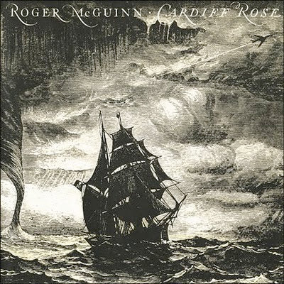 ROGER MCGUINN, Cardiff Rose (CBS; 81369, UK 1976, Insert, Produced by Mick Ronson) LP VG/VG+