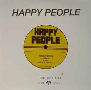 ROGER RIVAS, 10 Plagues (Happy People; HPR80-7, UK 2022, Company Sleeve, Limited Edition of 199) 7" EX/EX
