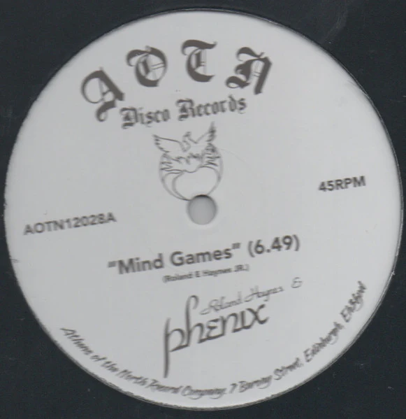 ROLAND HAYNES JR. AND PHENIX, Mind Games (Athens Of The North; AOTN12028, UK 2026) LP /VG+