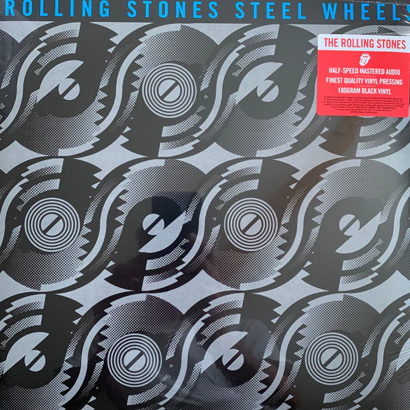 ROLLING STONES, Steel Wheels (Rolling Stones Records; 0602508773310, USA & Europe 2018 Reissue, Inner, 180 Gram Vinyl, Half-Speed Master) LP VG/VG+