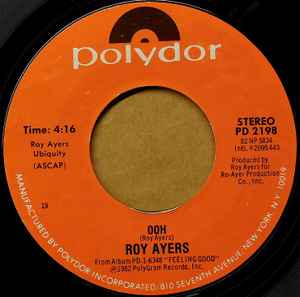 ROY AYERS, Ooh / Turn Me Loose (Polydor; PD 2198, US 1982) 7" /VG