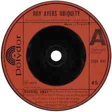 ROY AYERS, Running Away / Cincinnati Growl (Polydor Red Injection Label; 2066842, UK 1977, Plian sleeve) 7" /VG