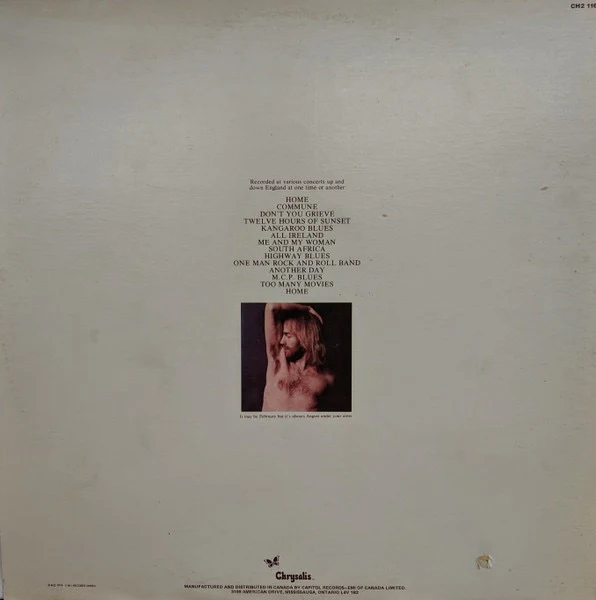 ROY HARPER, Flashes From The Archives Of Oblivion (Chrysalis; CH2-1164, Canada 1978 Reissue, Gatefold) 2xLP VG/VG+ - Image 2