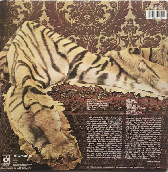 ROY HARPER, Flat Baroque And Berserk (Harvest; EG 26 0585 1, UK 1980s Reissue, Gatefold) LP VG/G+ - Image 2