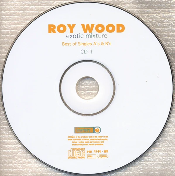 ROY WOOD, Exotic Mixture - Best Of Singles A's & B's (Repertoire Records; REP 4744-WR, Germany 1999) 2xCD VG+/VG+ - Image 3